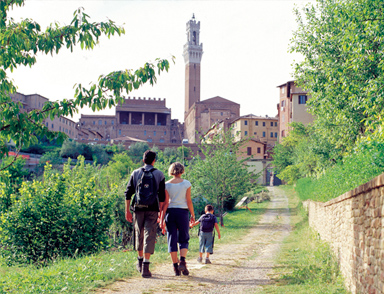 Trekking urbano a Siena