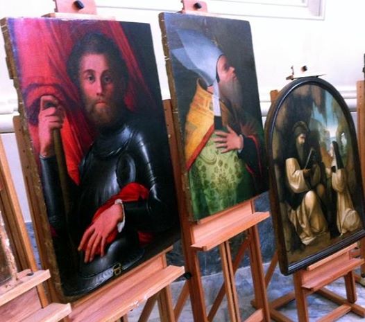 I DIPINTI RECUPERATI DEL MUSEO DI SAN MATTEO